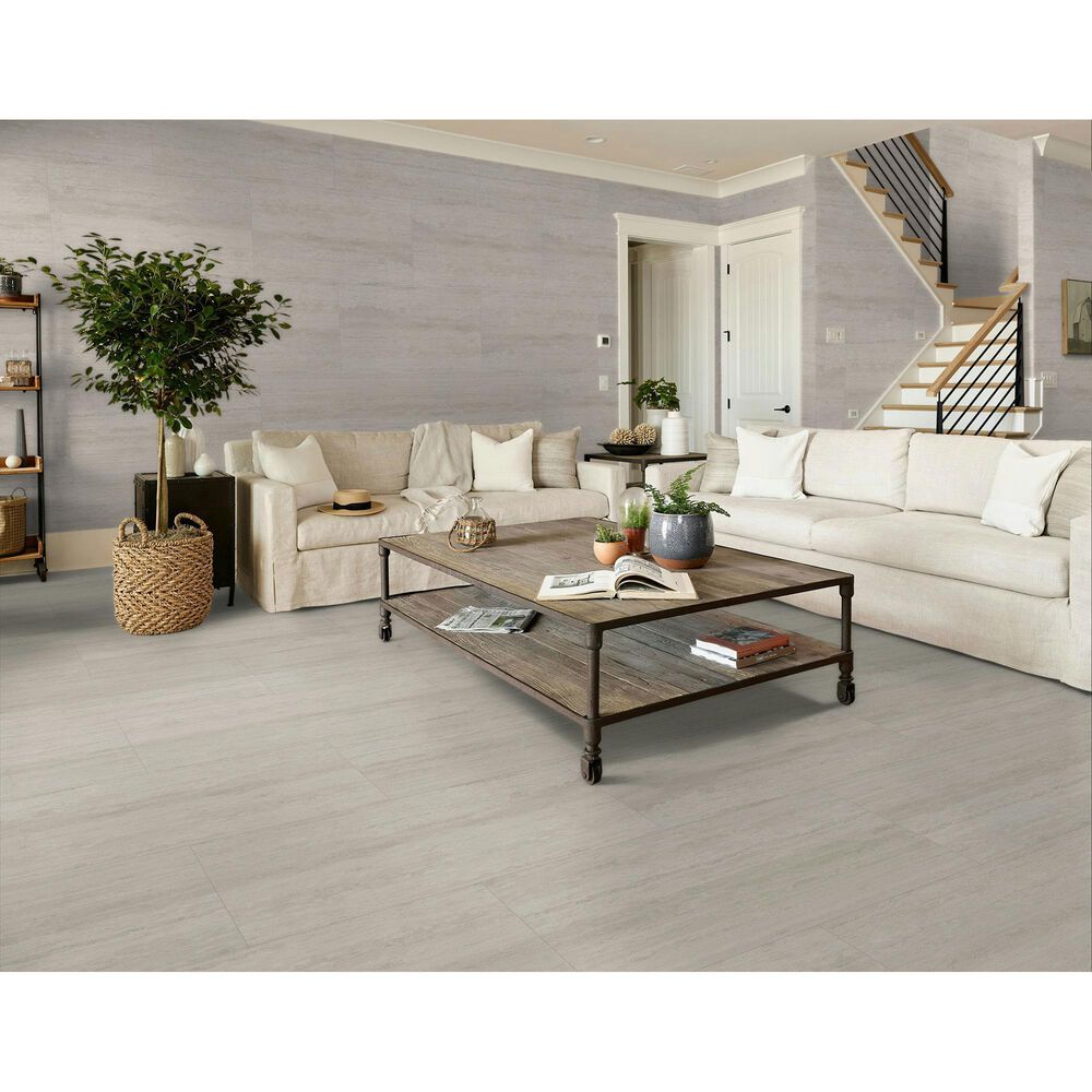 Shaw Natural Strata Ivory 24&quot; x 48&quot; Porcelain Tile, , large