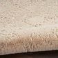 Nourison Cozy Shimmer 5"3" x 7"3" Beige Area Rug, , large