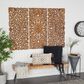 Maple and Jade 48" x 16" Traditional Wall Decor in Cinnamon Brown, , large
