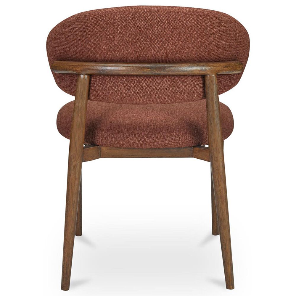 Moe's Home Collection Ellie Side Chair in Dark Espresso Brown, , large
