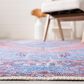 Safavieh Serapi 2" x 8" Light Blue and Beige Runner, , large