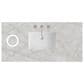 James Martin Vanities Breckenridge 48" Single Bathroom Vanity in Serenity Blue with 3 cm Eternal Jasmine Pearl Silestone Top, Rectangular Sink and FreePower Wireless Charger, , large