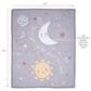 Lambs and Ivy Little Star 3-Piece Baby Crib Bedding Set in Gray, White, Yellow and Multicolor, , large