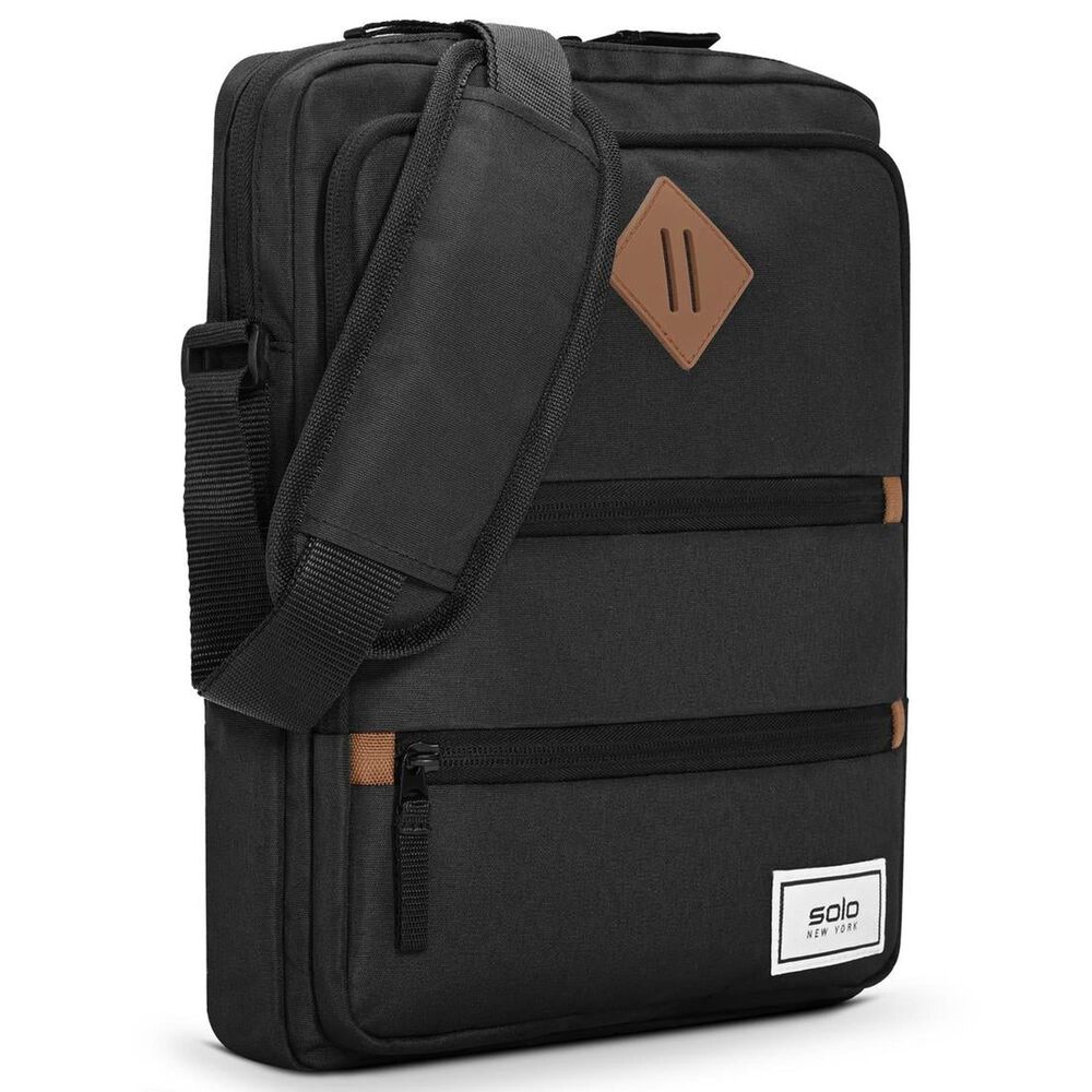 Solo Hydro Sling for 14&quot; Laptop/13&quot; Tablet in Black, , large