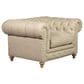 Vintage Furnishings Finn Fabric Club Chair in Beige, , large