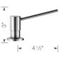 Blanco Torre Soap Dispenser in PVD Steel, , large
