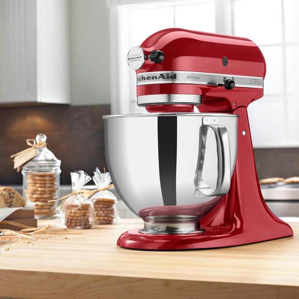 KitchenAid 5 Quart Artisan Stand Mixer Empire Red, , large