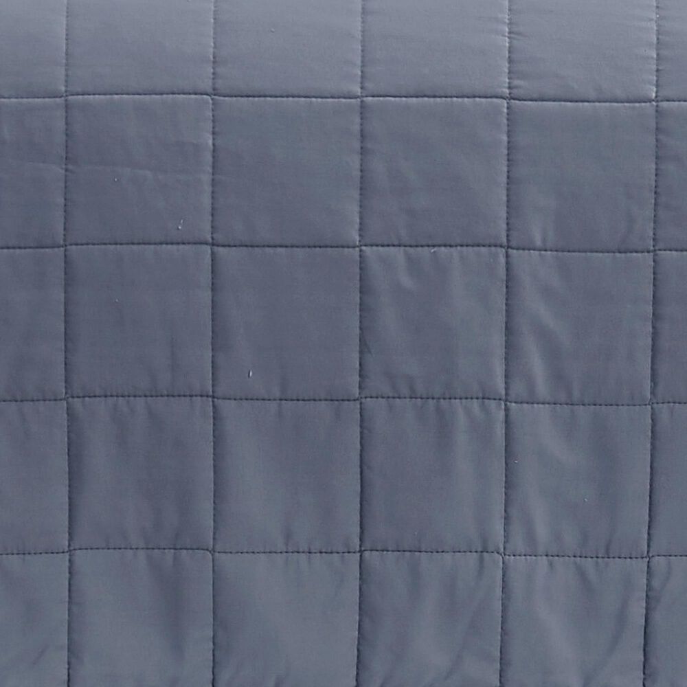 Pem America Garment Washed 2-Piece Twin XL Quilt Set in Blue, , large