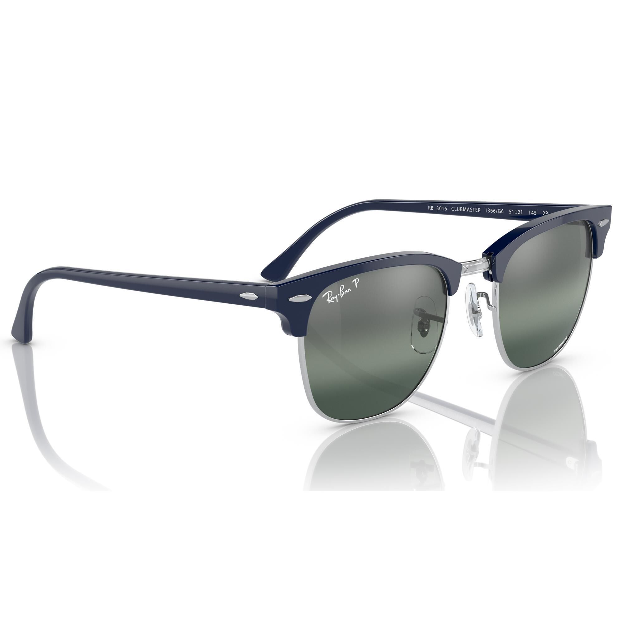 Silver clubmaster sunglasses sale