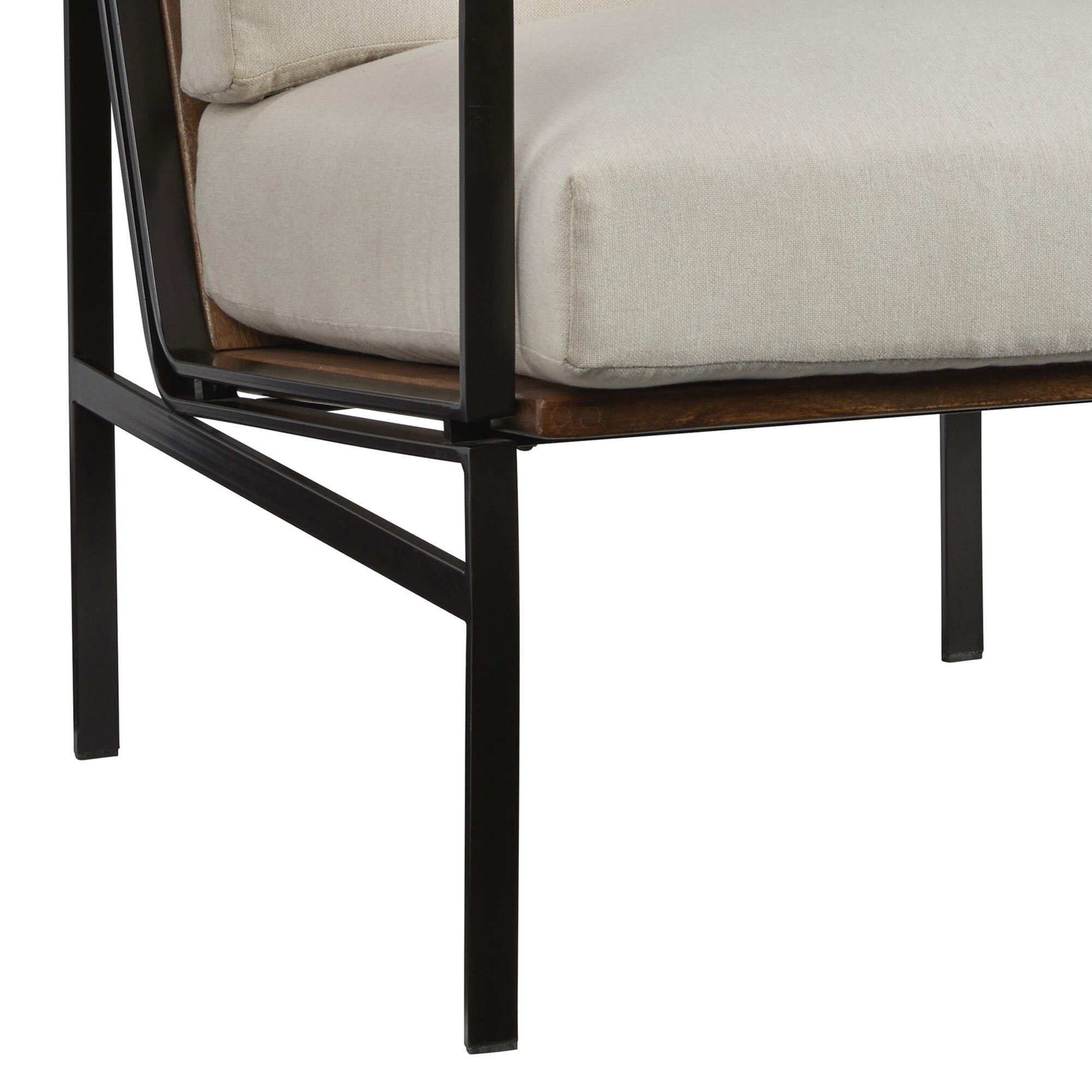 Ashley ivory accent chair outlet