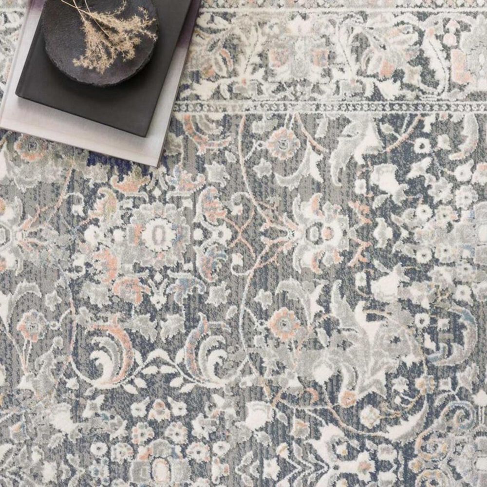 Loloi II Lucia LUC-04 5&#39;2&quot; x 7&#39;7&quot; Grey and Mist Area Rug, , large