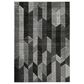 Ashley Chayse 5" x 7" Black and Gray Area Rug, , large