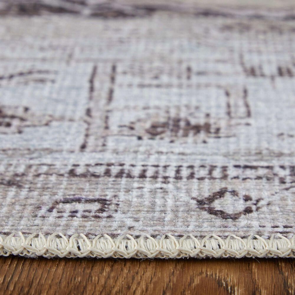 Feizy Percy 4&#39; x 6&#39; Beige and Ivory Area Rug, , large