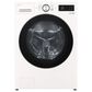 LG 5 Cu. Ft. Smart Front Load Washer and 7.4 Cu. Ft. Electric Dryer Laundry Pair in Alpine White, , large