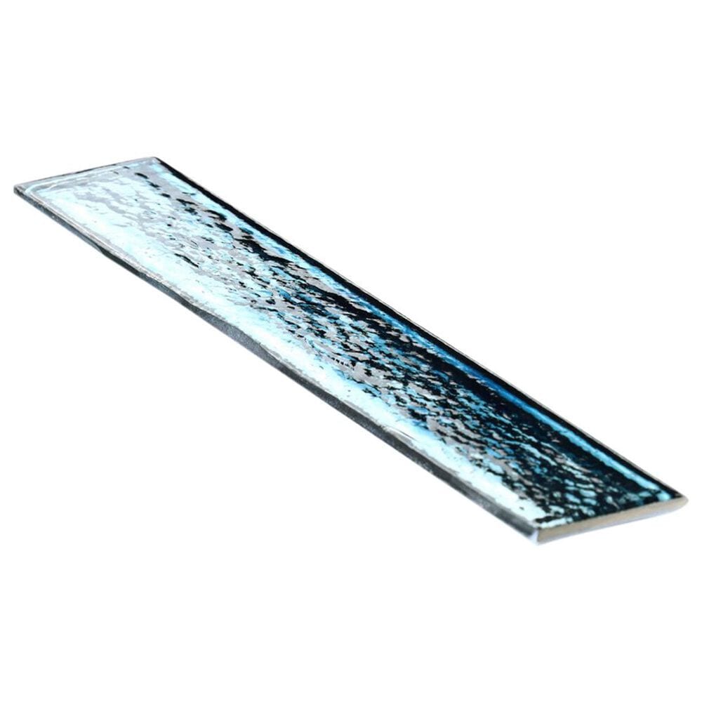 Soho Studio Artemis Brick Ocean Rain 2" x 12" Glass Subway Tile, , large