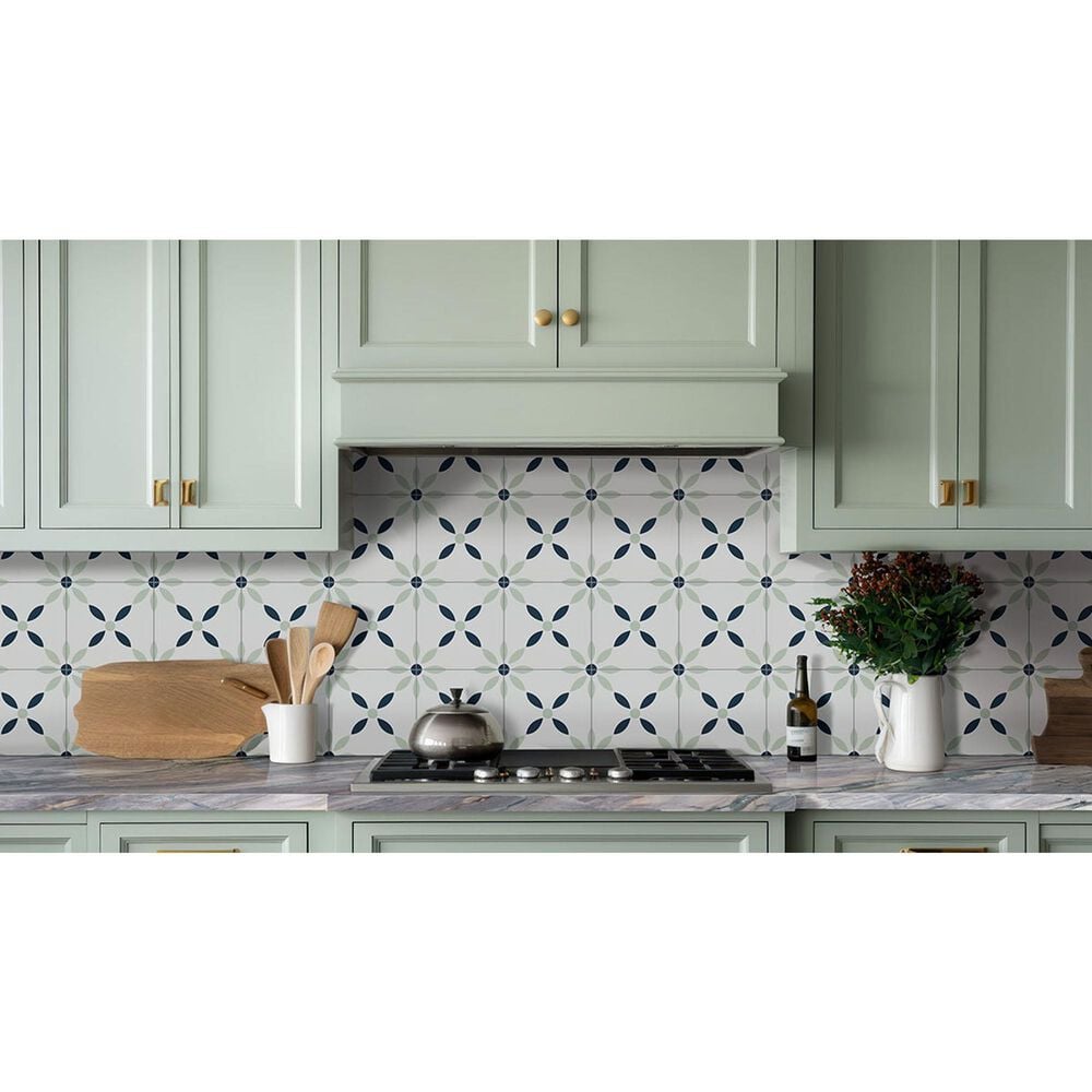 MS International Zaria Greta 8&quot; x 8&quot; Glazed Porcelain Tile, , large