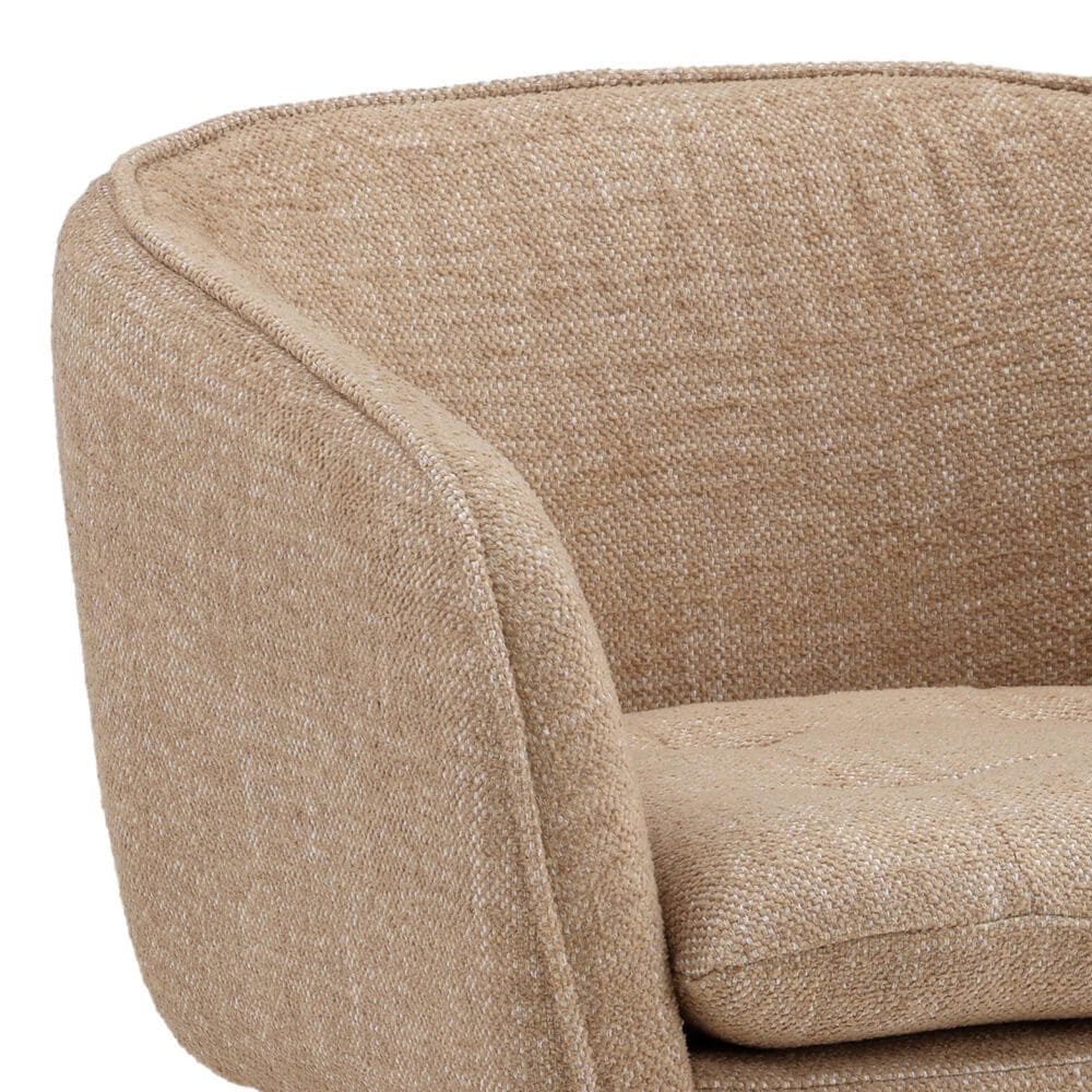 Blue Sun Designs Jonie Dining Swivel Arm Chair in Camel, , large
