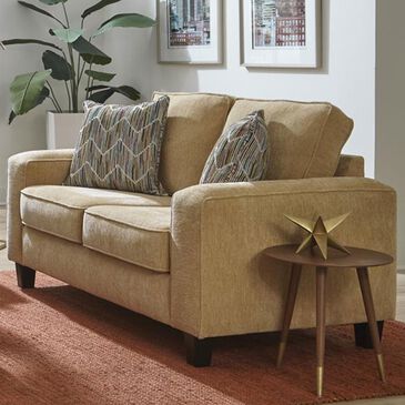 Albany Furniture Lexington Loveseat in Daffodil, , large