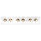 Cafe 36" Natural Gas Rangetop with 6-Burner in Matte White and Brushed Bronze, , large