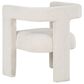 Coaster Petra Accent Arm Chair in White, , large