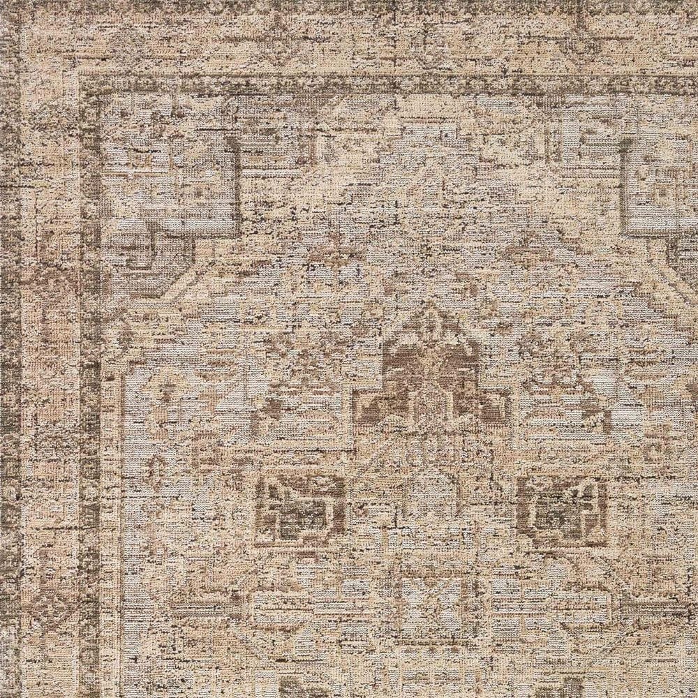 Loloi Priscilla Beige and Earth 7&#39;10&quot; Round Area Rug, , large