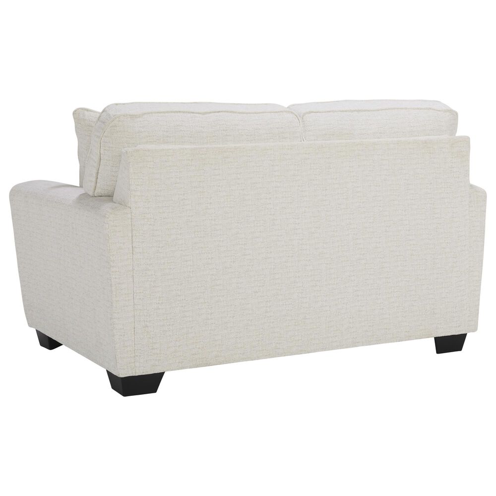 Ashley Cashton Stationary Loveseat in Snow, , large