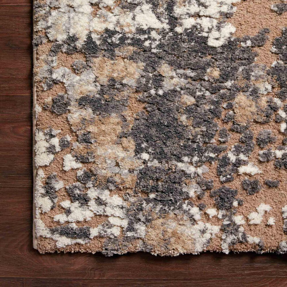 Loloi Theory THY-04 2&#39;7&quot; x 4&#39; Taupe and Grey, , large