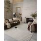 Amber Lewis x Loloi Bexley Slate and Natural 7"10" x 10" Area Rug, , large