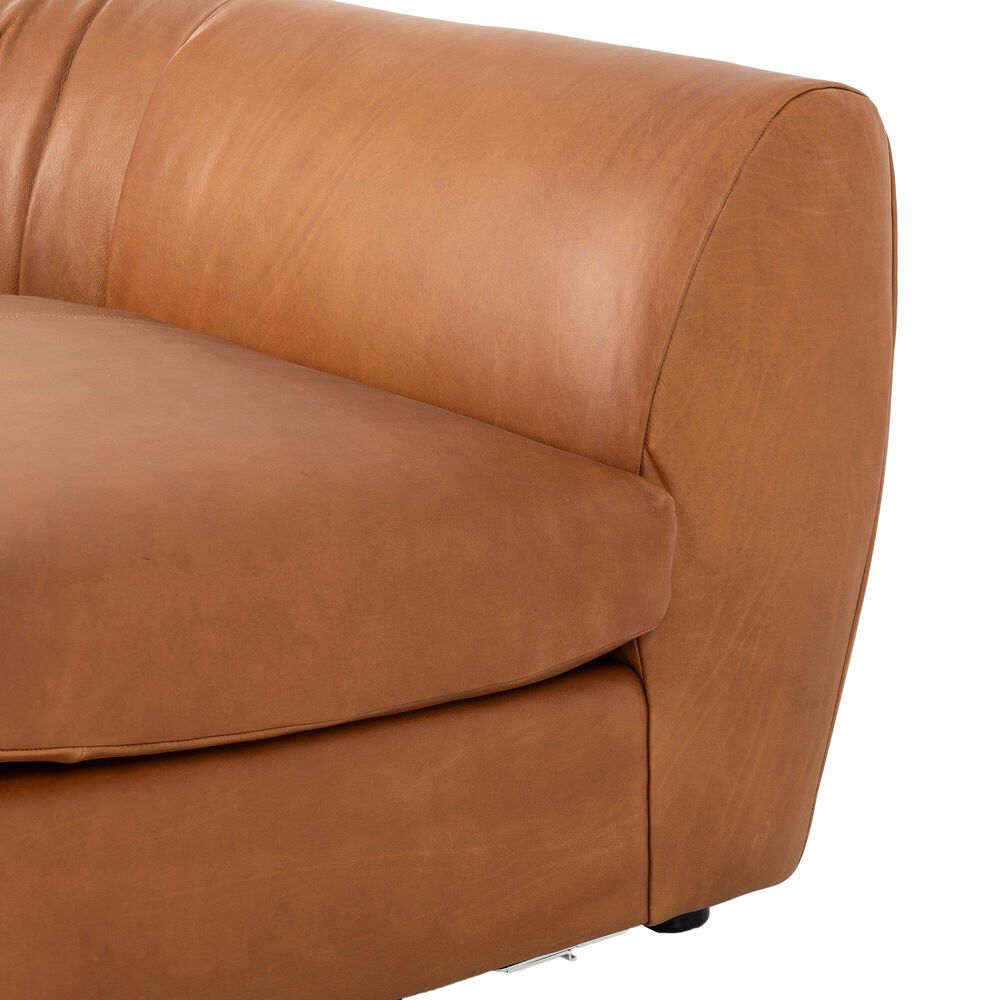 Four Hands Saldana 5PC Sectional-Lorento Cognac, , large