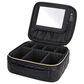 Sandy Lisa St. Tropez Makeup Bag in Black, , large