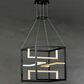 Maxim Lighting Chamber LED Pendant in Black and Gold, , large
