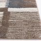 Central Oriental Structures Torrent Quti 7"10" x 9"10" Cloud and Parchment Area Rug, , large