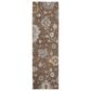 Dalyn Rug Company Portico PO6 Chocolate 2"3" x 7"6" Runner, , large