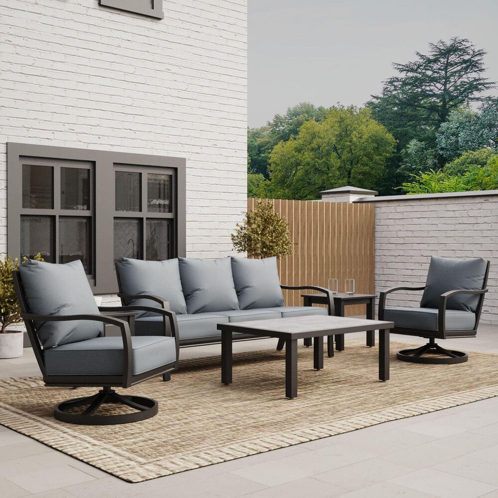 Sunvilla Palma Patio Sofa in Cast Haze, , large