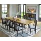 Ashley Galliden Extension Dining Table in Black and Brown - Table Only, , large