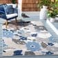 Safavieh Cabana CBN308F 8" x 10" Grey and Blue Indoor/Outdoor Area Performance Rug, , large
