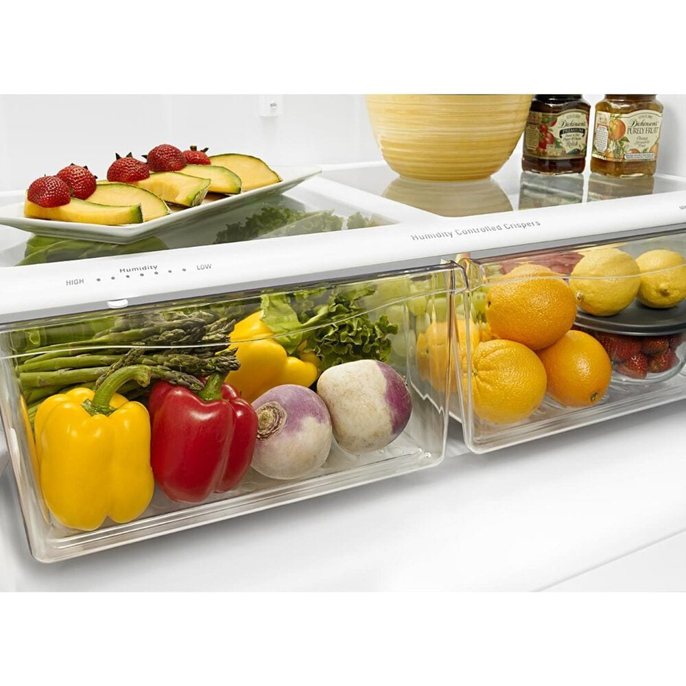 Amana 22 Cu. Ft. Bottom-Freezer Refrigerator with Large Capacity, , large