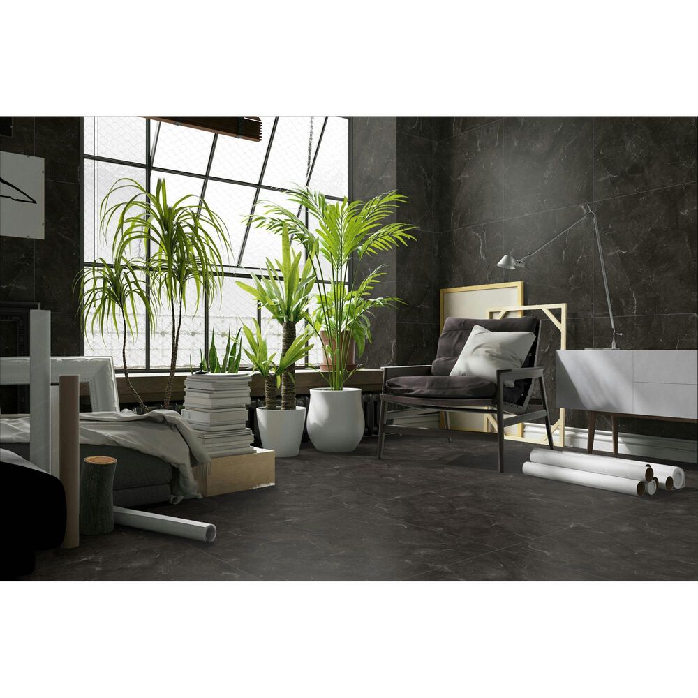 Emser Savino Nuit 32" x 32" Matte Porcelain Tile, , large