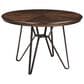 Ashley Centiar Round Dining Table in Two-Tone Brown - Table Only, , large