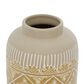 Maple and Jade Bohemian Vase in Beige and Tan (Set of 2), , large