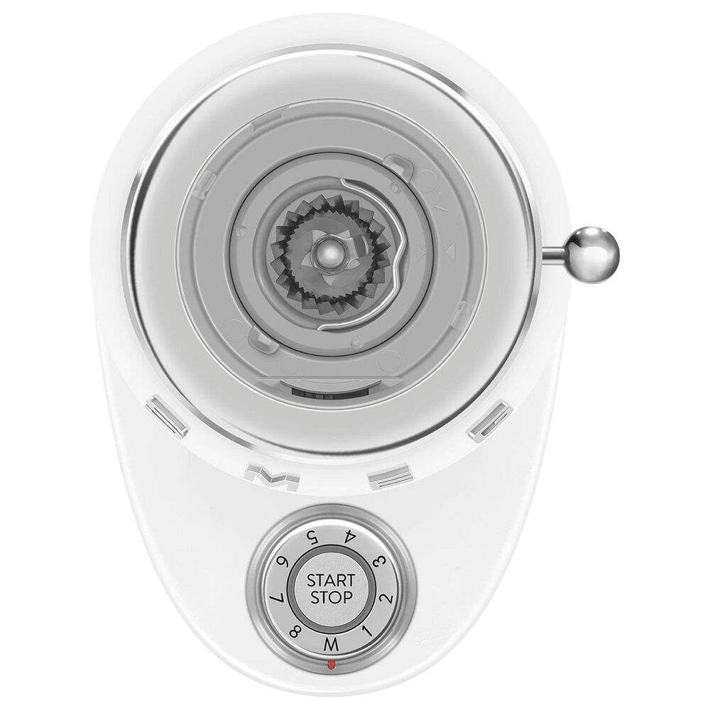 SMEG Conical Burr Coffee Grinder in White, , large