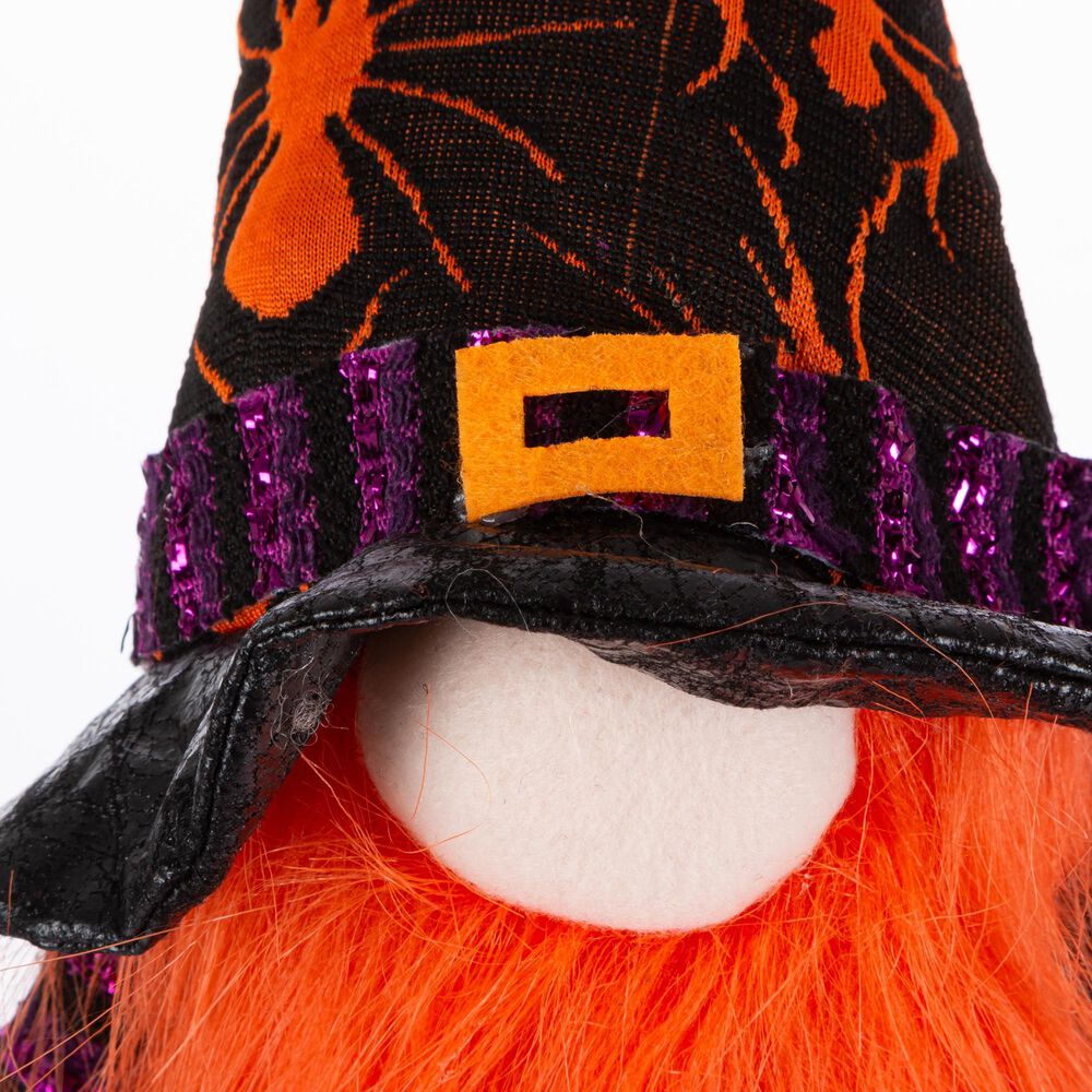 The Gerson Company Plush Standing Halloween Gnome with Flexible Legs in Multicolor &#40;Set of 2&#41;, , large