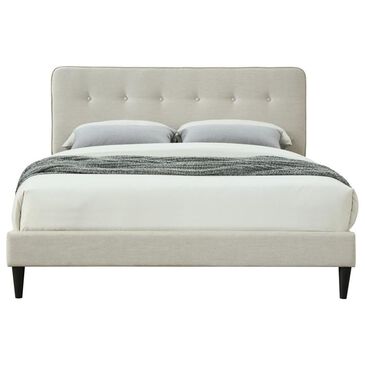 Other Amelia Full Platform Bed in Beige, , large
