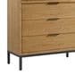 Hawthorne Furniture Newport 4-Drawer Chest in Natural Oak, , large