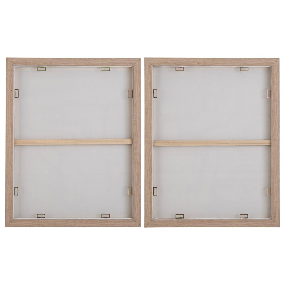 Ashley Waldett 24" x 30" Wall Art in Beige and White (Set of 2), , large