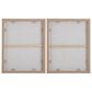Ashley Waldett 24" x 30" Wall Art in Beige and White (Set of 2), , large
