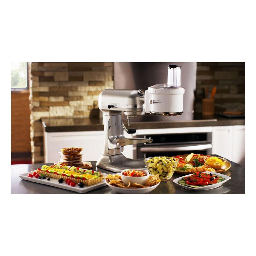 KitchenAid Food Processor Attachment in Silver, , large