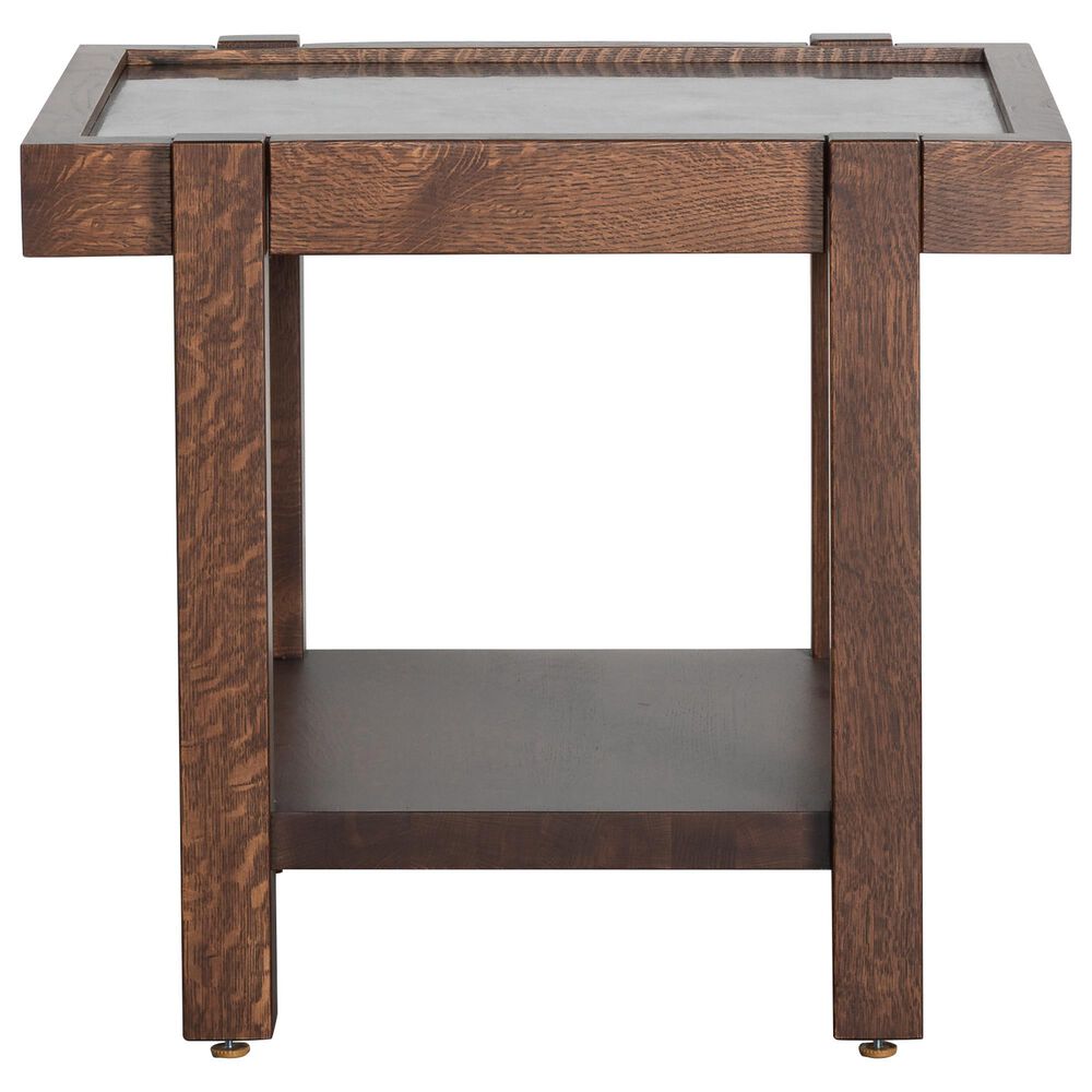 Stickley Furniture Durant Copper Side Table in Lodge and Copper, , large