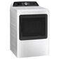 GE Profile 7.4 Cu. Ft. Smart Gas Dryer with Sanitize Cycle and Sensor Dry in White, , large