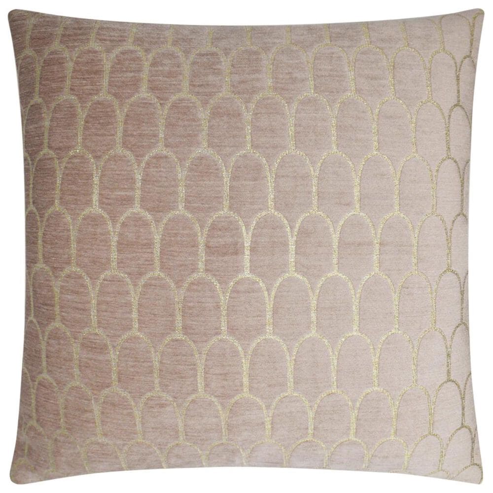 D.V.Kap Inc 24" Feather Down Decorative Throw Pillow in Crisanta-Blush, , large